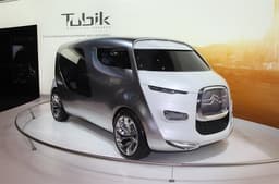 The Citroen Tubik concept was unveiled at Frankfurt and seats nine in a lounge-style cocoon.